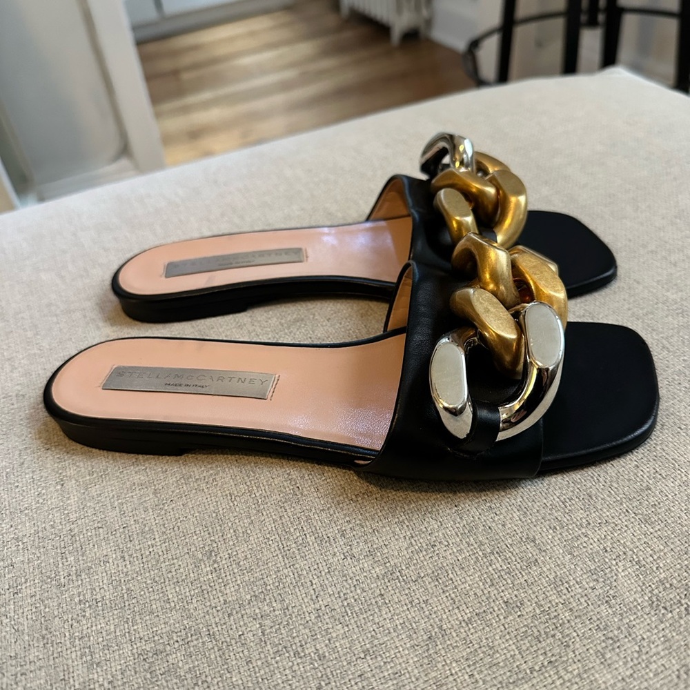 Stella McCartney Falabella Chain Sandals - Picture 4 of 6